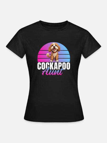 Cockapoo Gifts - Frauen T-Shirt - Schwarz