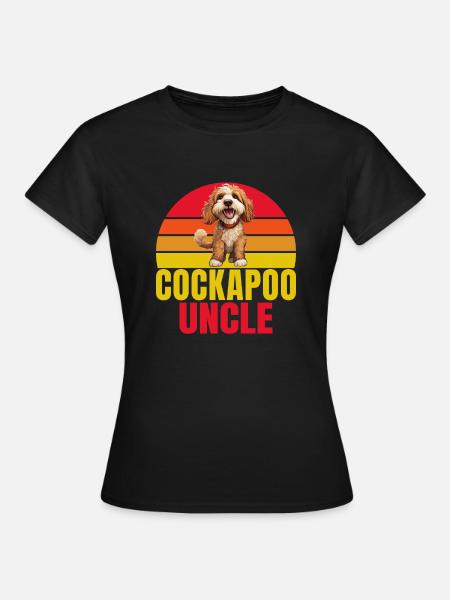 Cockapoo Gifts - Frauen T-Shirt - Schwarz