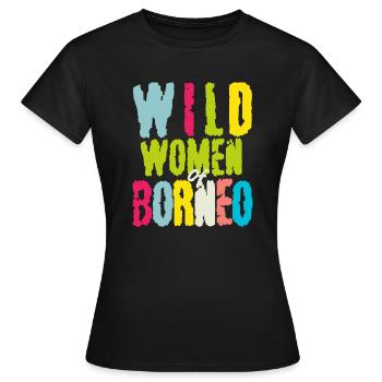 femme sauvage de Bornéo Malaisie île d’Asie - T-shirt Femme - noir - Devant - AI Model Female 172 dark (172cm)