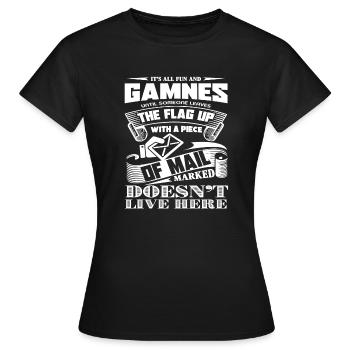 Mail Carrier Proud To Be A Mail Carrier - Women's T-Shirt - black - Front - AI Model Female 172 dark (172cm)