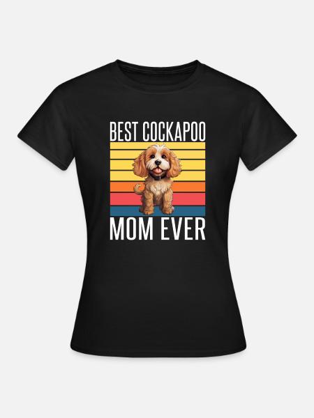Cockapoo Gifts - Frauen T-Shirt - Schwarz