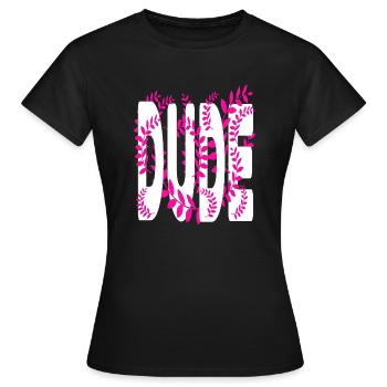 Yes, really - Women's T-Shirt - black - Front - AI Model Female 172 dark (172cm)