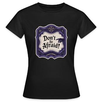 UNE PLANCHE OUIJA - T-shirt Femme - noir - Devant - AI Model Female 172 dark (172cm)