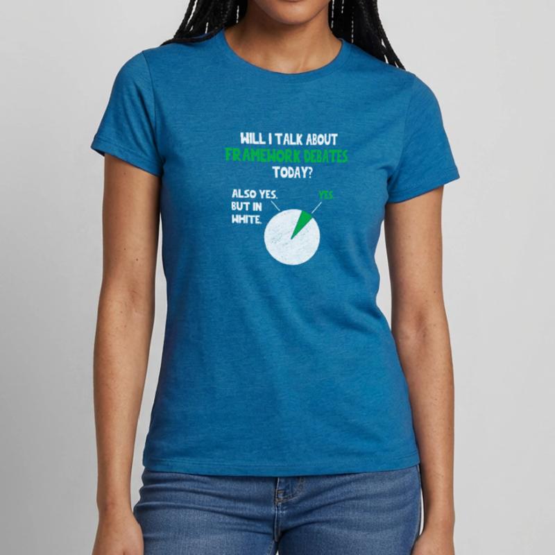 frameworks codeur développeur web programmeur vais-je T-shirt Femme