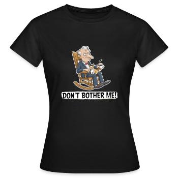 VIEUX - T-shirt Femme - noir - Devant - AI Model Female 172 dark (172cm)