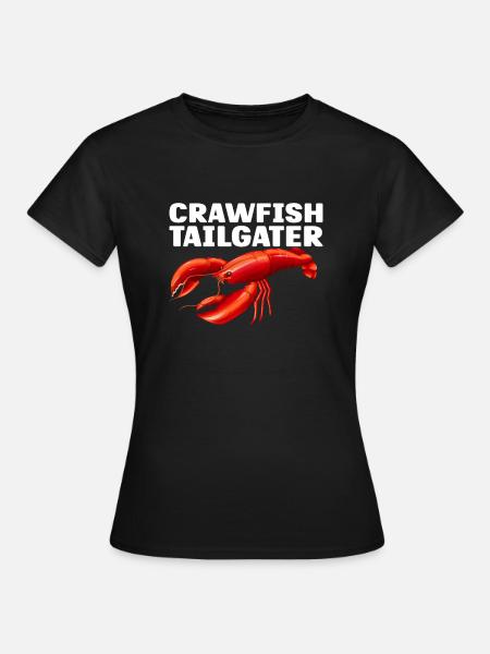 Crawfish Gifts - Frauen T-Shirt - Schwarz