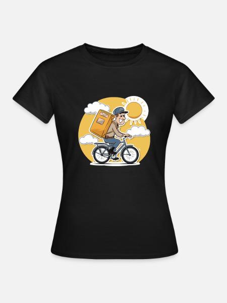 IHR POSTBOTE - Frauen T-Shirt - Schwarz