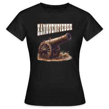 FIÈVRE DU - T-shirt Femme - noir - Devant - AI Model Female 172 dark (172cm)