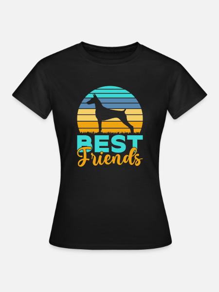 Doberman Gifts - Frauen T-Shirt - Schwarz