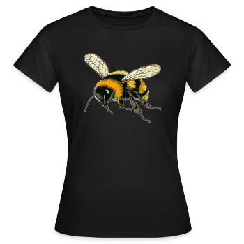 CONTOUR DES BOURDONS - T-shirt Femme - noir - Devant - AI Model Female 172 dark (172cm)