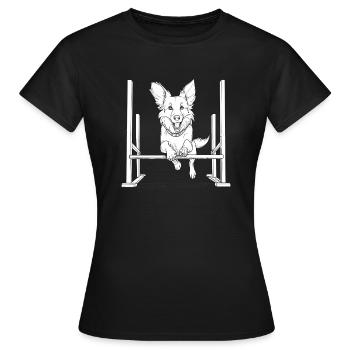 SPORT CANIN - T-shirt Femme - noir - Devant - AI Model Female 172 dark (172cm)