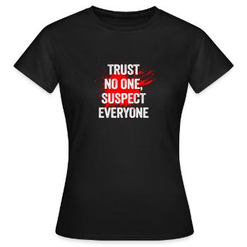 Murder Mystery Dinner Fun Night - T-shirt Femme - noir - Devant - AI Model Female 172 dark (172cm)