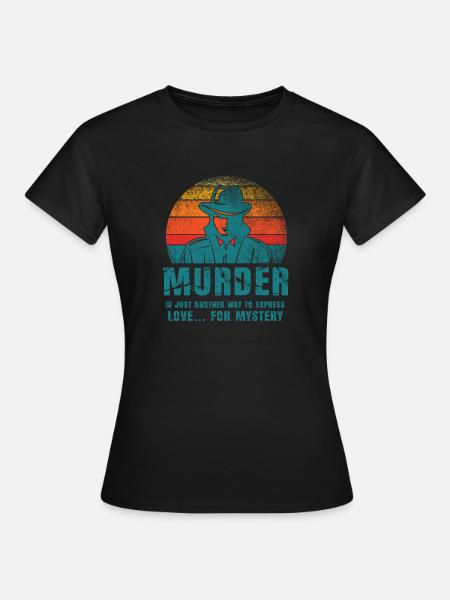 Krimi-Dinner-Spaß-Nacht - Frauen T-Shirt - Schwarz