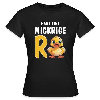 AVOIR UNE MAIGRE RENTE - T-shirt Femme - noir - Devant - AI Model Female 172 dark (172cm)