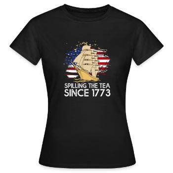 History Historian Historical - Women's T-Shirt - black - Front - AI Model Female 172 dark (172cm)