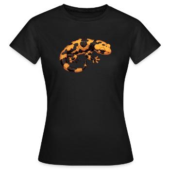 Salamandres Salamandres - T-shirt Femme - noir - Devant - AI Model Female 172 dark (172cm)