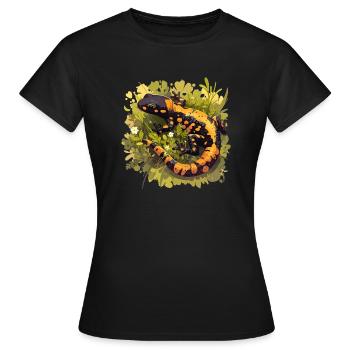 Salamandres Salamandres - T-shirt Femme - noir - Devant - AI Model Female 172 dark (172cm)