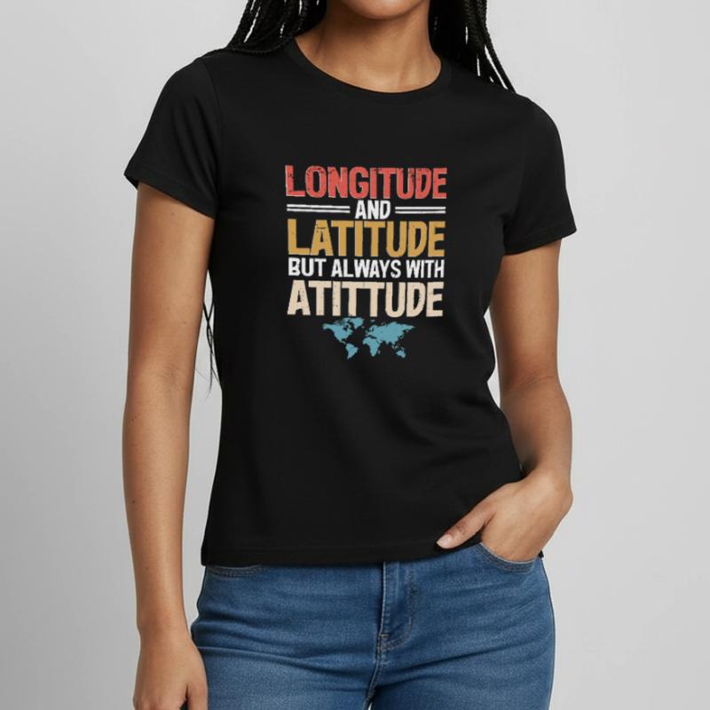 Systèmes d’information géographique T-shirt Femme