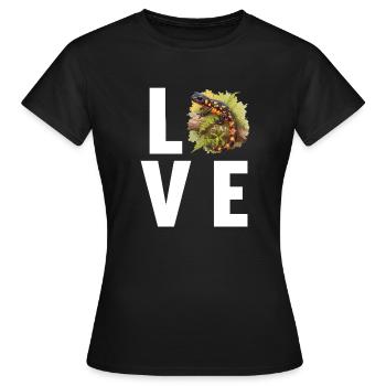 Salamanders Salamander - Frauen T-Shirt - Schwarz - Vorne - AI Model Female 172 dark (172cm)