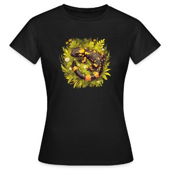 Salamandres Salamandres - T-shirt Femme - noir - Devant - AI Model Female 172 dark (172cm)