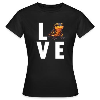 Salamandres Salamandres - T-shirt Femme - noir - Devant - AI Model Female 172 dark (172cm)