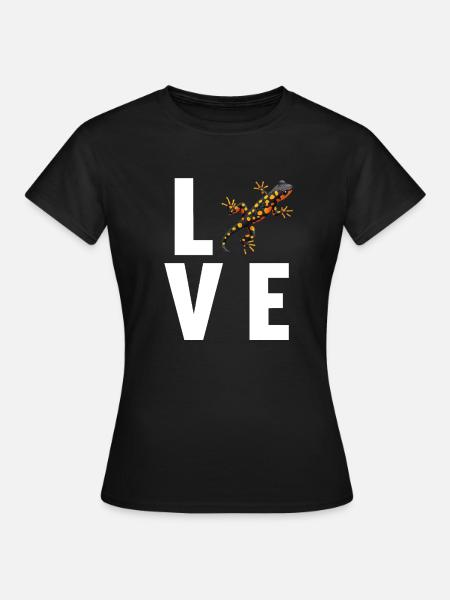 Salamanders Salamander - Frauen T-Shirt - Schwarz