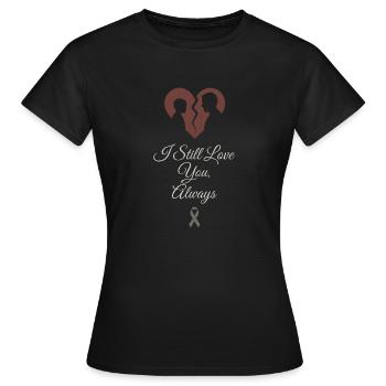Sensibilisation des parents à la décision - T-shirt Femme - noir - Devant - AI Model Female 172 dark (172cm)