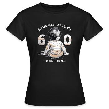 ENFANT FÊTÉ GARÇON - T-shirt Femme - noir - Devant - AI Model Female 172 dark (172cm)