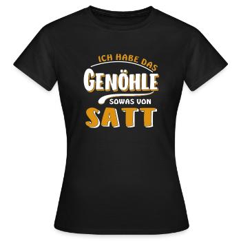 J’EN AI MARRE DE ÇA - T-shirt Femme - noir - Devant - AI Model Female 172 dark (172cm)