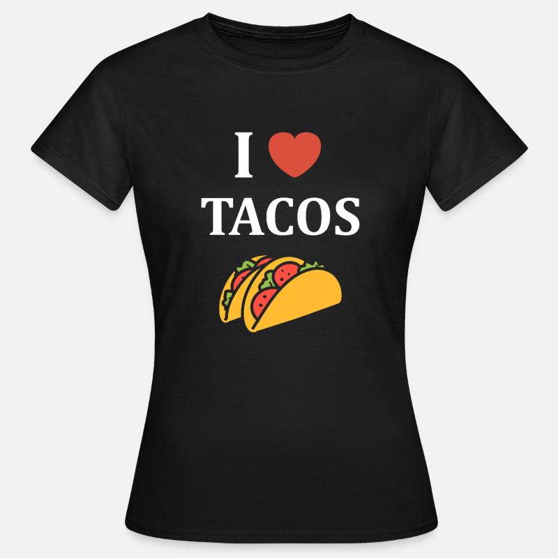 Tacos - Women's T-Shirt - black