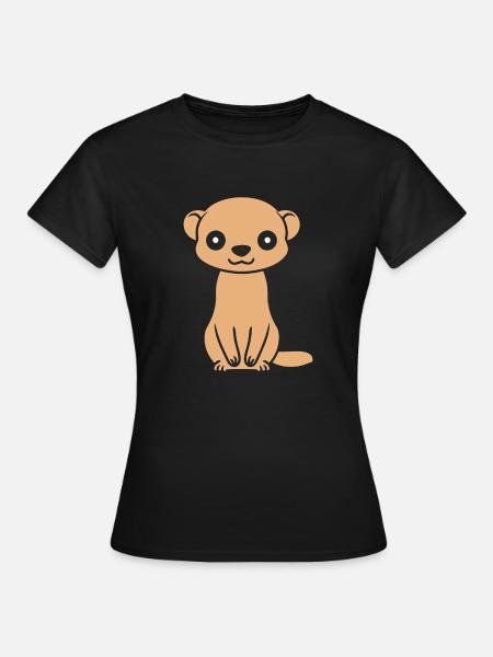 Wiesel - Frauen T-Shirt - Schwarz