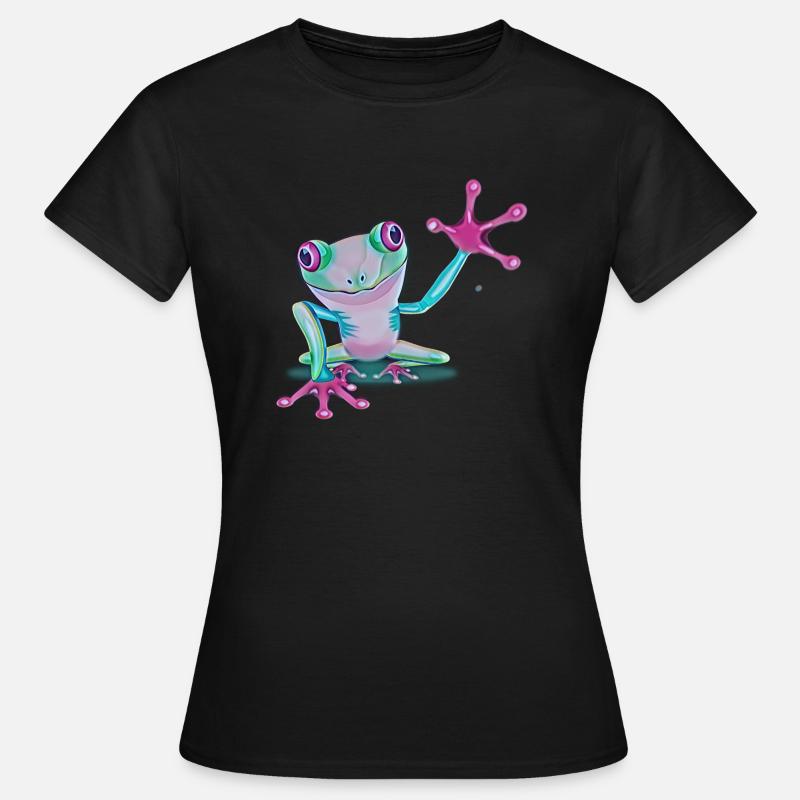 frog - Women's T-Shirt - black