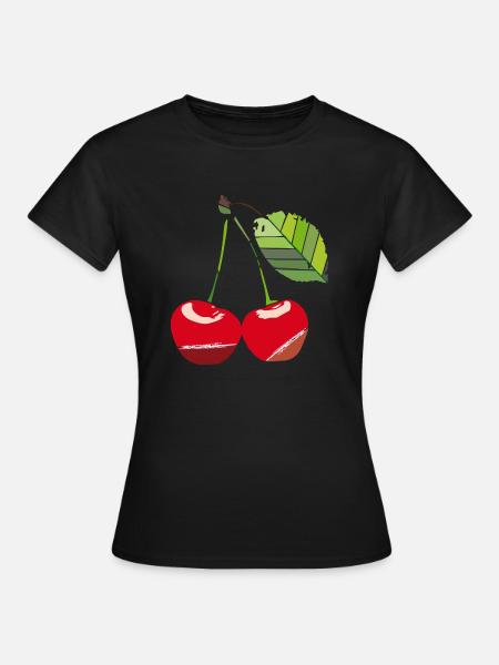 cherry - Women's T-Shirt - black