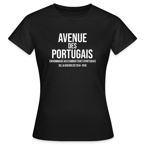 avenue des portugais - T-shirt Femme