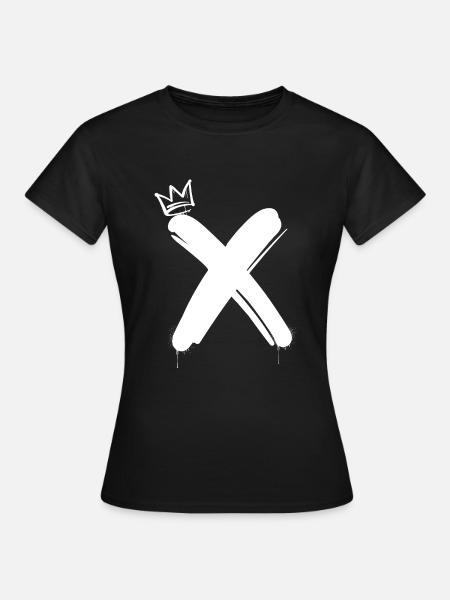 X - Frauen T-Shirt - Schwarz