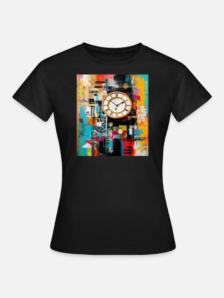 STREET ART IMAGINATION - T-shirt Femme - noir