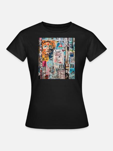SPIRIT OF WALL STREET ART - T-shirt Femme - noir