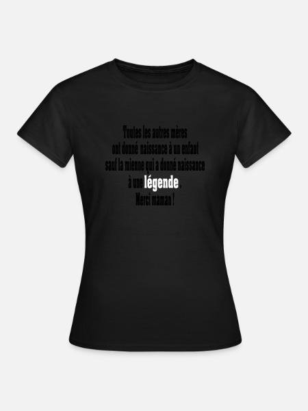 naissance d'une légende - T-shirt Femme - noir
