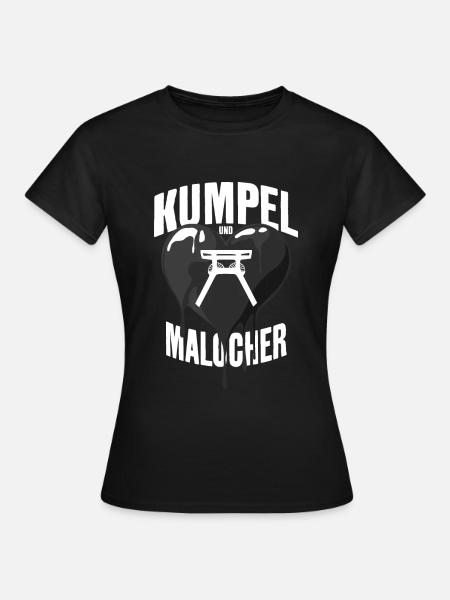 RUHRPOTT KUMPEL UND MALOCHER RUHRGEBIET - Frauen T-Shirt - Schwarz