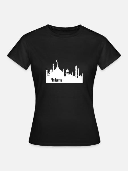 Islam - Frauen T-Shirt - Schwarz