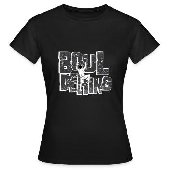bouldering - T-shirt Femme - noir - Devant - AI Model Female 172 dark (172cm)