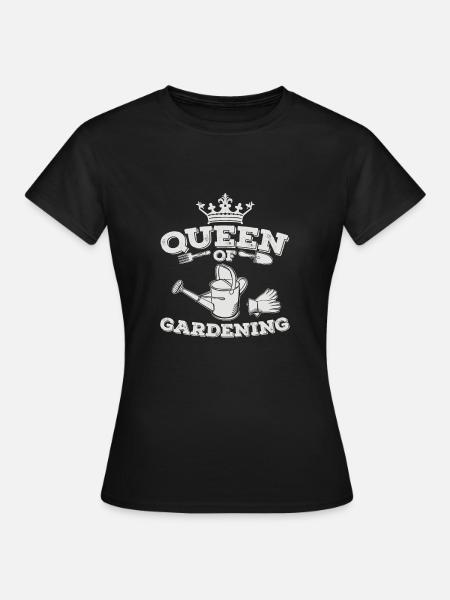 Gärtnerin - Frauen T-Shirt - Schwarz
