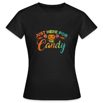 Halloween - T-shirt Femme - noir - Devant - AI Model Female 172 dark (172cm)