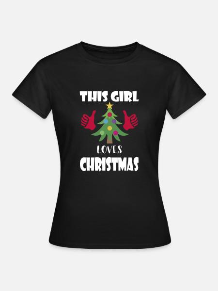 Christmas anticipation gift woman - Women's T-Shirt - black