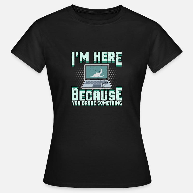 computer scientist - Women's T-Shirt - black