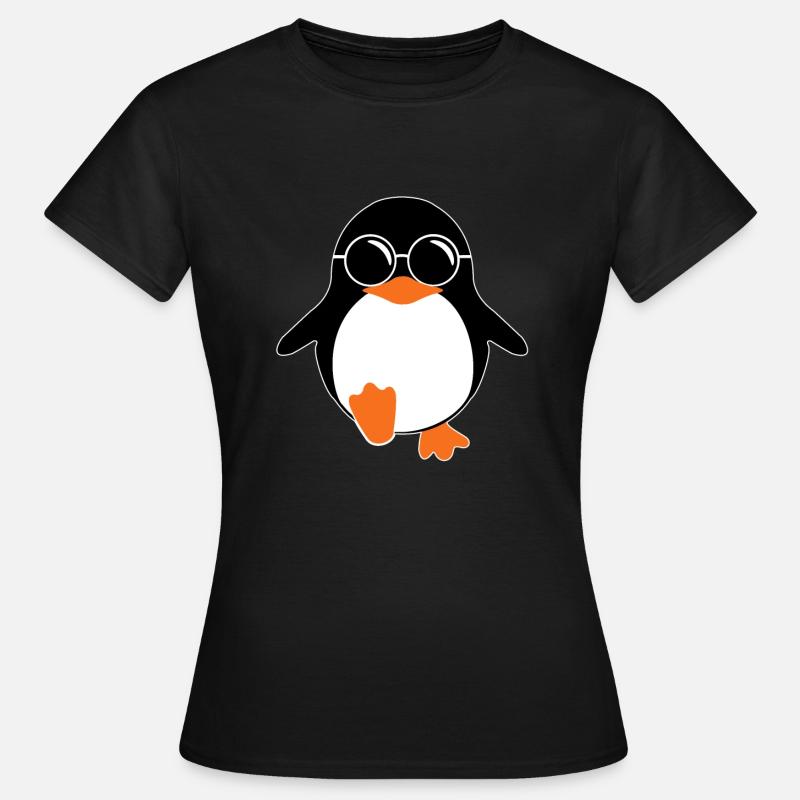 penguin - Women's T-Shirt - black