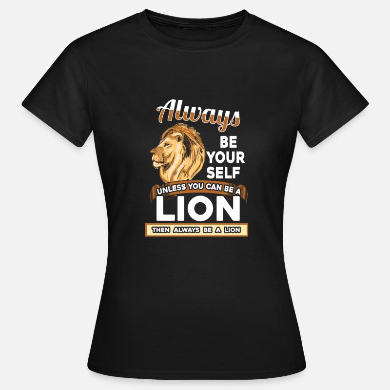 lion - Women's T-Shirt - black