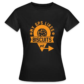 Aveugle Cadeau Drôle Aveuglement Visuel - T-shirt Femme - noir - Devant - AI Model Female 172 dark (172cm)
