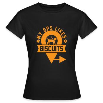 Aveugle Cadeau Drôle Aveuglement Visuel - T-shirt Femme - noir - Devant - AI Model Female 172 dark (172cm)