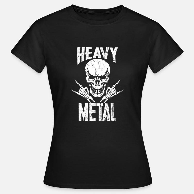 Skeleton Rock - Women's T-Shirt - black